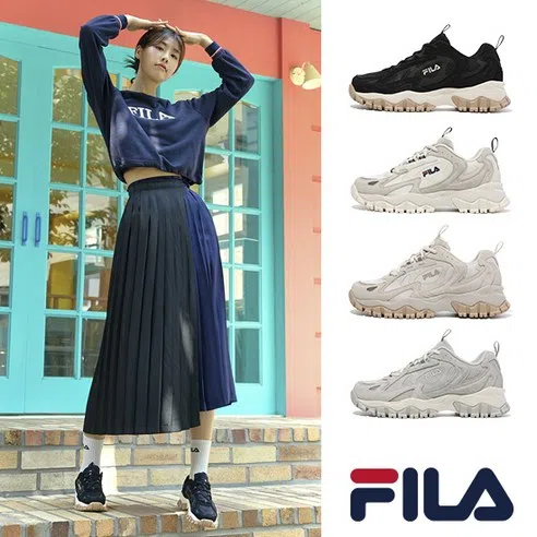 [런칭가 69 900원]FILA 22FW 더블오버 컴포트 운동화 여성용