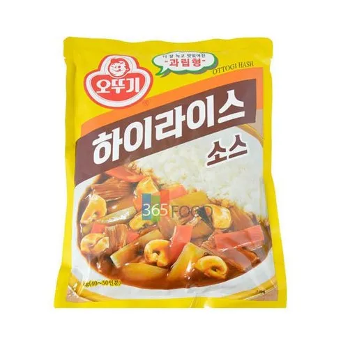 맛있는 오뚜기 하이라이스 1kg 업소용 식당용 식자재 소스 분말 양념