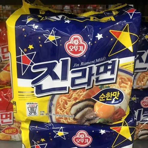 오뚜기 진라면 순한맛 120g x 5개입