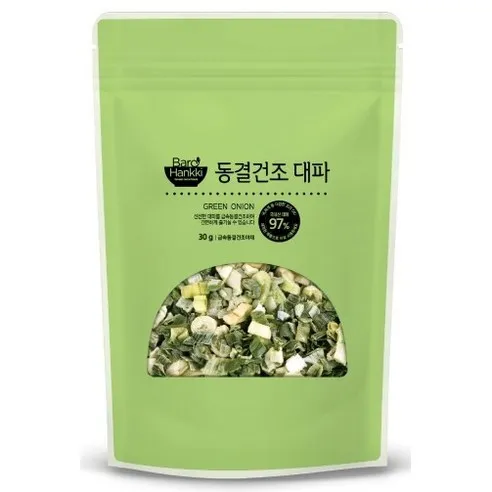 바로한끼 동결건조 대파, 30g, 1개