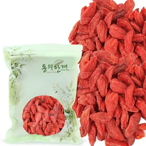 동의한재 최상품 AAA 햇 중국산 영하 구기자 말린 건구기자 500g, 500g, 1개