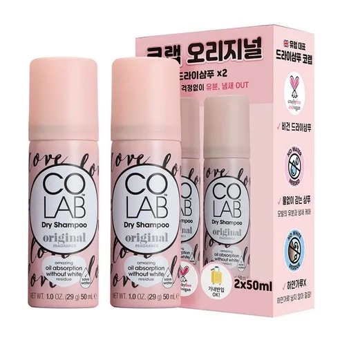 코랩 드라이샴푸 오리지널, 50ml, 2개