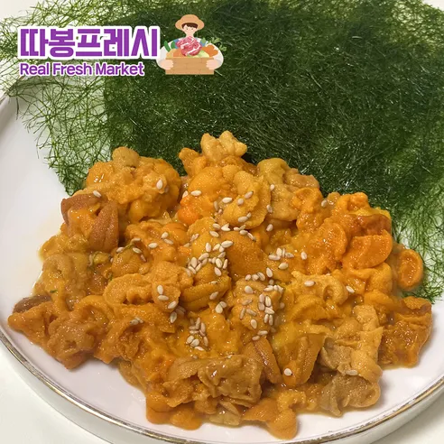 따봉프레시 프리미엄 포항 당일조업 황제 성게알 우니, 100g, 1개