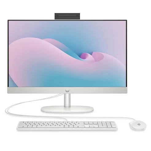 HP 올인원 일체형 PC Shell White 24-cr0008kr (N100 WIN11 Home NVMe 128GB DDR4 4GB 60.5cm)