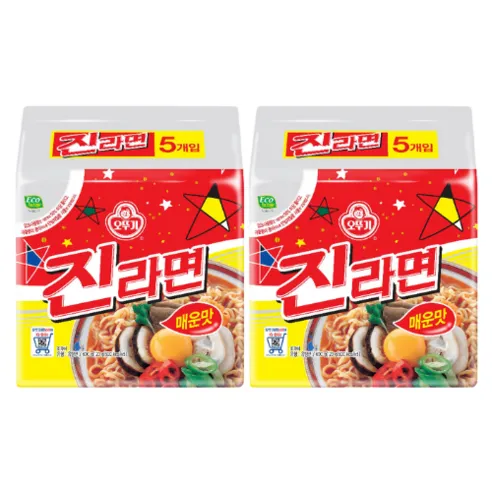 오뚜기 진라면 매운맛, 10개