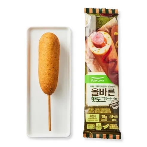 풀무원 올바른 핫도그, 75g, 20개