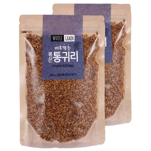 태광선식 바로 먹는 볶은 통귀리, 280g, 2개