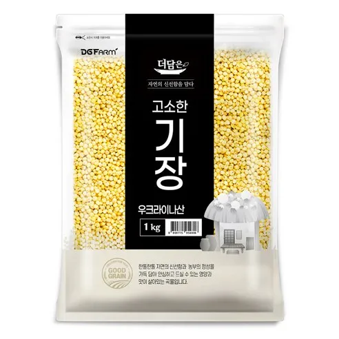 더담은 고소한 기장, 1kg, 1개