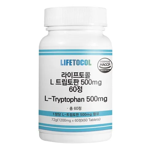 라이프토콜 L 트립토판 500mg 60정