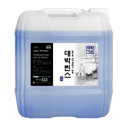 대박세제 대용량 식기세척기 린스, 18.75L, 1개