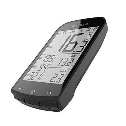 CYCPLUS 큰 대형 화면 자동 백라이트 ANT+ 블루투스 지원 M1 GPS 속도계