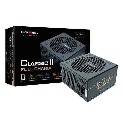 마이크로닉스 Classic II 풀체인지 600W 80PLUS 230V EU 파워서플라이 HP1-N600ST-E12S