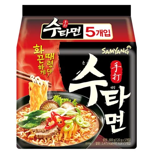 삼양 수타면, 5개