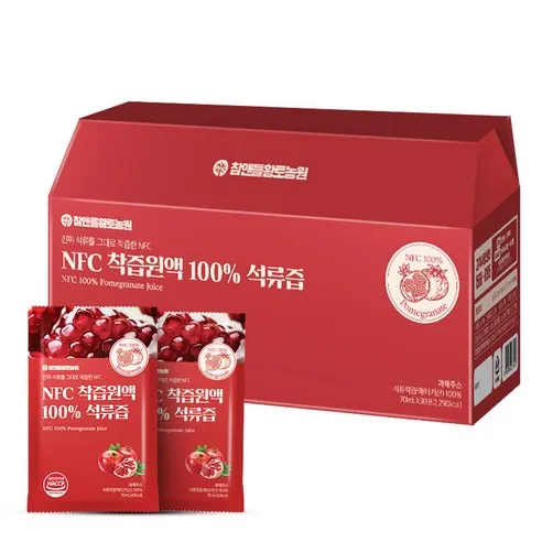 참앤들황토농원 NFC 착즙 석류즙, 2100ml, 1개