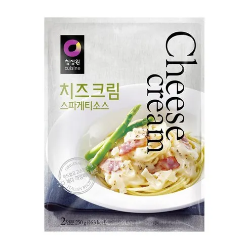 청정원 치즈크림스파게티소스, 250g, 1개