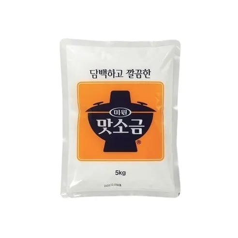 미원 맛소금 대상 5kg / 중간입자